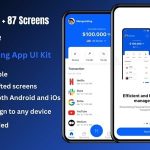 Minance finance bank management react native expo app ui kit codermarket.jpg