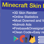 Minecraft skin app template with 3d skin render codermarket.png