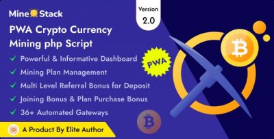 Minestack pwa crypto currency mining php script codermarket.jpg