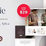 Mintie arts crafts woocommerce theme codermarket.png