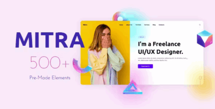 Mitra personal portfolio wordpress theme codermarket.png