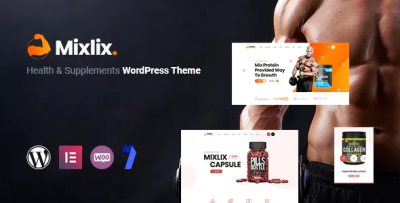 Mixlix health supplement wordpress theme codermarket.png