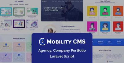 Mobility cms agency company portfolio laravel script codermarket.jpg