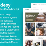 Modesy marketplace classified ads script demo data codermarket.png