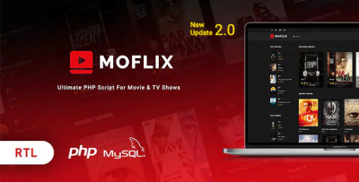 Moflix ultimate php script for movie tv shows codermarket.png