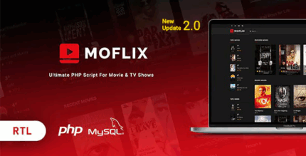 Moflix ultimate php script for movie tv shows codermarket.png