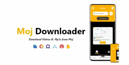 Moj downloader moj videos mp3 downloader admob fan applovin .png