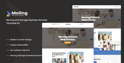 Moling moving and storage business services template kit codermarket.png