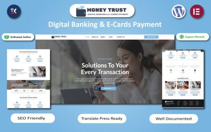 Money trust digital banking e cards payment wordpress elementor template.jpg