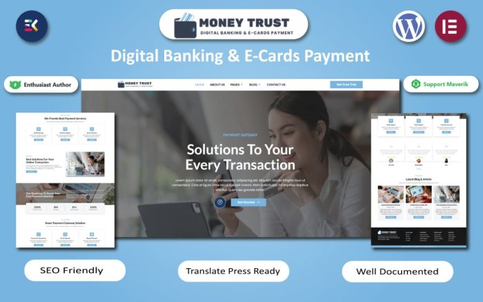 Money trust digital banking e cards payment wordpress elementor template.jpg