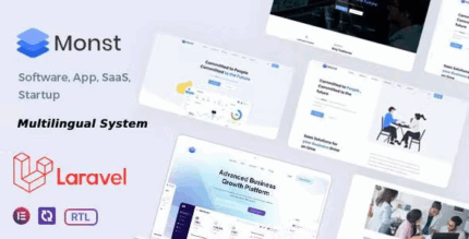 Monst laravel multipurpose agency script support ai writer content.png