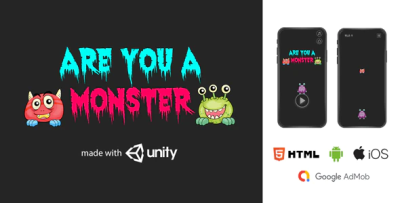 Monster killer unity3d android ios html codermarket.png
