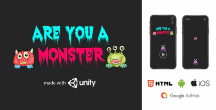 Monster killer unity3d android ios html codermarket.png