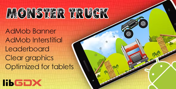 monster-truck-with-admob-and-leaderboard-codermarket.png Monster truck with admob and leaderboard codermarket.png
