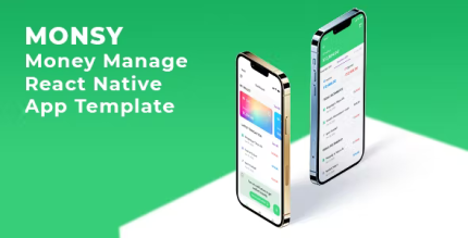Monsy money manage react native app template codermarket.png