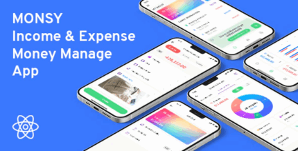 Monsy money manage react native full application codermarket.png