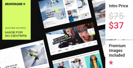 Montagne winter sports ski resort theme codermarket.png