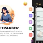 Mood tracker self care habits daily routine planner daily work planner.jpg