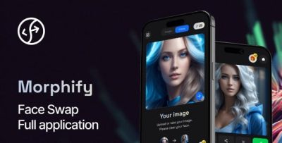 Morphify faceswap flutter full application codermarket.jpeg