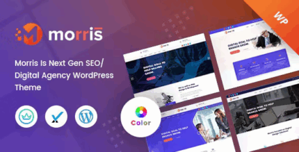 Morris wordpress theme for digital agency codermarket.png