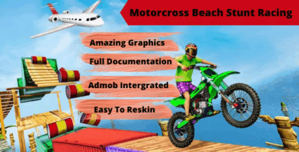Motorcross beach stunt racing admob complete unity codermarket.png