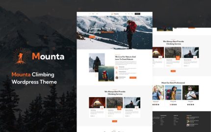 Mounta mountain climbing wordpress themes.jpg