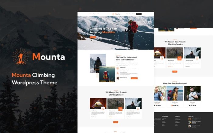 Mounta mountain climbing wordpress themes.jpg