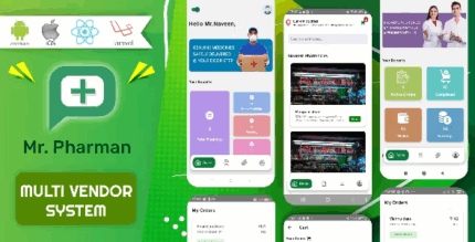 Mrpharman react native multi vendor pharmacy complete solution .png