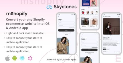 Mshopify complete app using react native shopify graphql codermarket.jpg