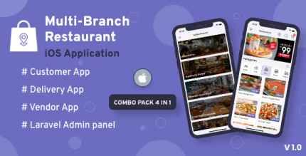 Multi branch restaurant ios user delivery boy vendor apps with laravel.png