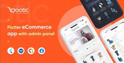 Multi platform bootic ecommerce flutter app with admin panel for ios .jpeg
