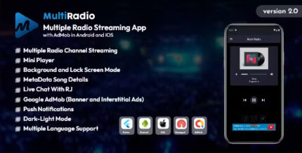 Multi radio android and ios multiple radio channel app with admob .jpg
