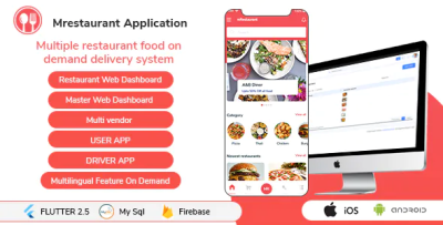 Multi restaurant flutter application with sub and main web admin codermarket.png