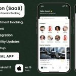 Multi salon appointment booking system with admin panel flutter android .jpeg