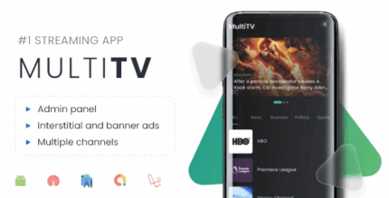 Multi tv multiple streaming app with admin panel codermarket.png