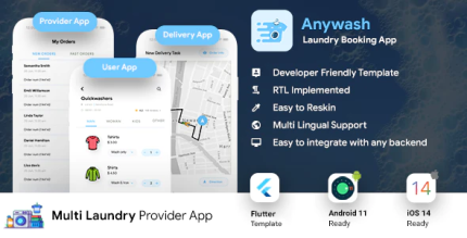 Multi vendor laundry booking delivery app android ios app template 3.png