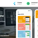 Multiple app template ui kit with 100 screens android ios app template .png