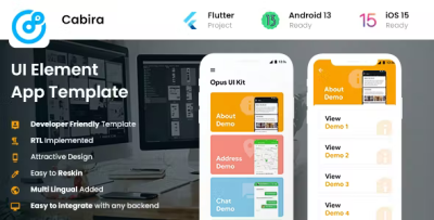 Multiple app template ui kit with 100 screens android ios app template .png