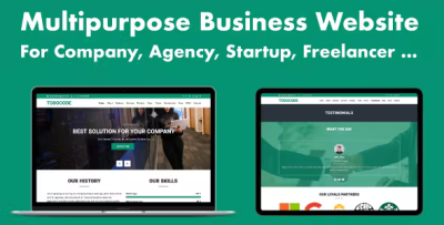Multipurpose business website for company agency startup codermarket.png