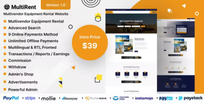 Multirent multivendor equipment multipurpose rental website codermarket.png
