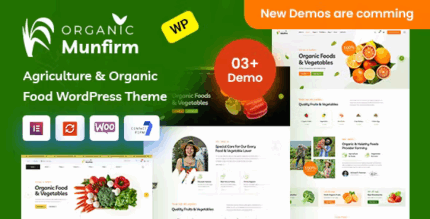 Munfirm organic food store wordpress theme codermarket.png