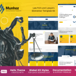 Munhoz law firm attorneys elementor template kit codermarket.png
