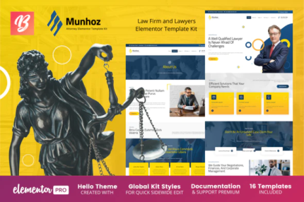 Munhoz law firm attorneys elementor template kit codermarket.png