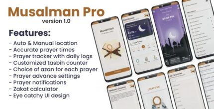 Musalman pro app prayer times tasbih counter zakat calculator more .jpeg