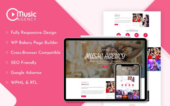 Music agency wordpress theme with ai content generator.jpg