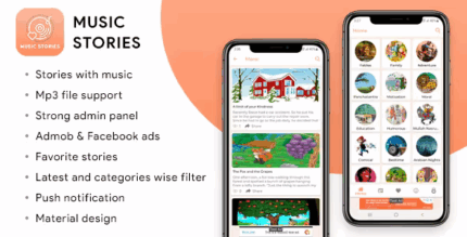 Music stories application codermarket.png