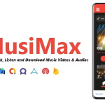 Musimax music streaming downloading app admob fan applovin firebase .png