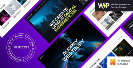 Muzicon music festival concert wordpress theme codermarket.png