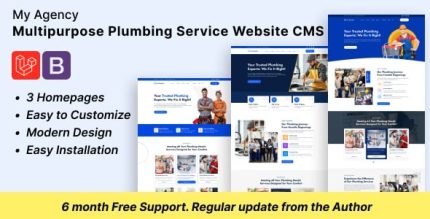 My agency multipurpose plumbing service website cms codermarket.jpg