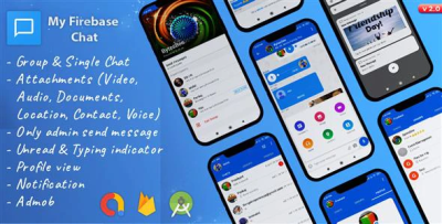 My firebase chat android 11 support codermarket.png